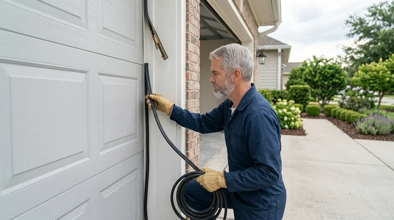How the Seasons Work on a Newport News Garage Door