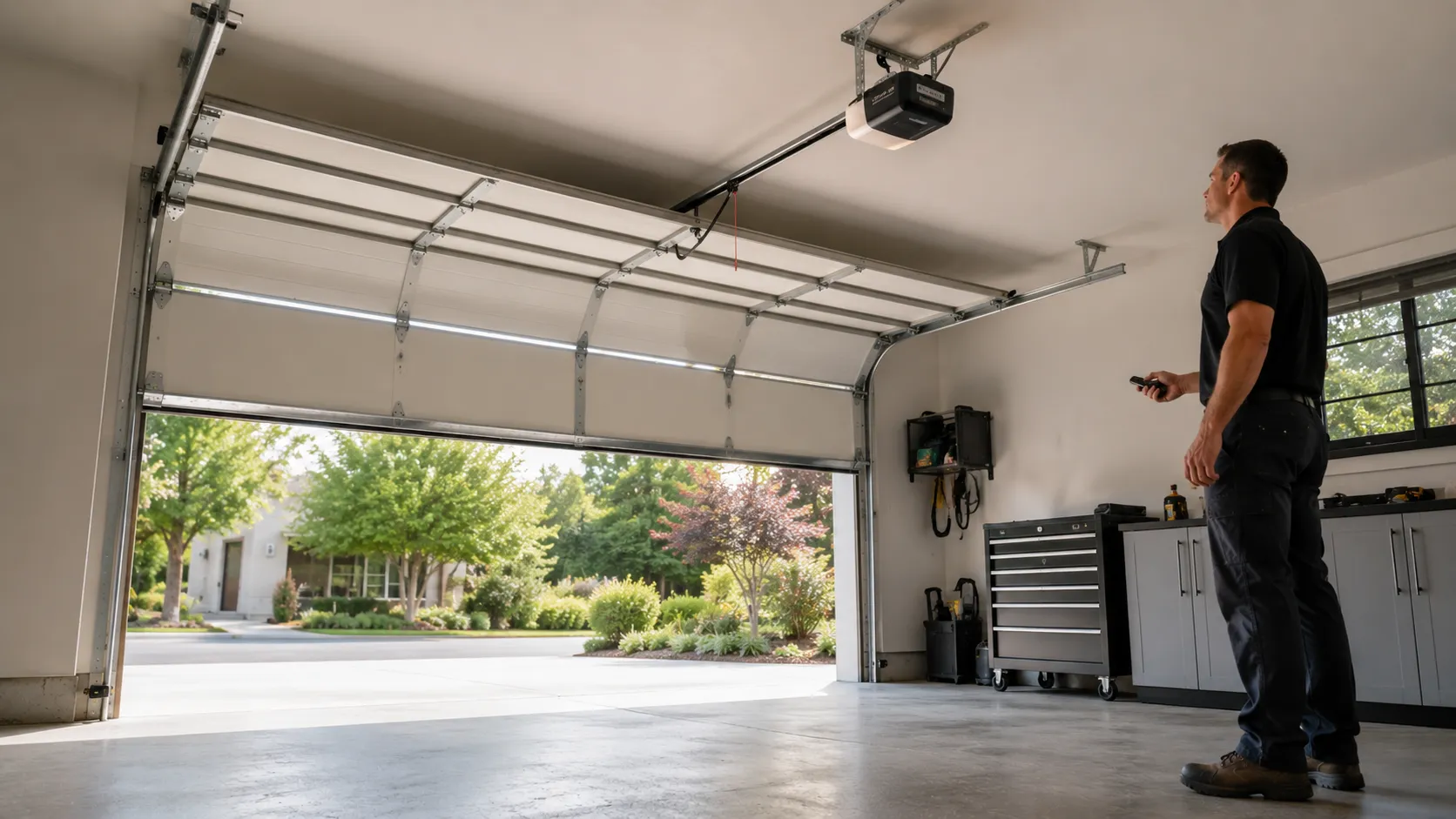 Garage door service in Newport News, VA