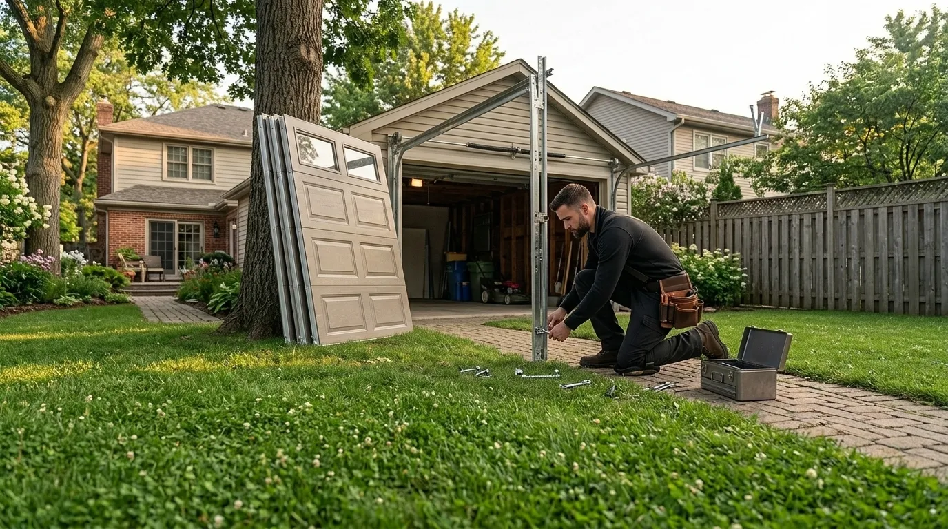 Garage door service in Newport News, VA