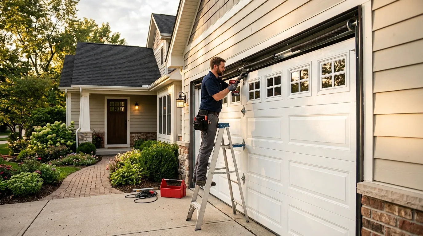 Garage door service in Newport News, VA