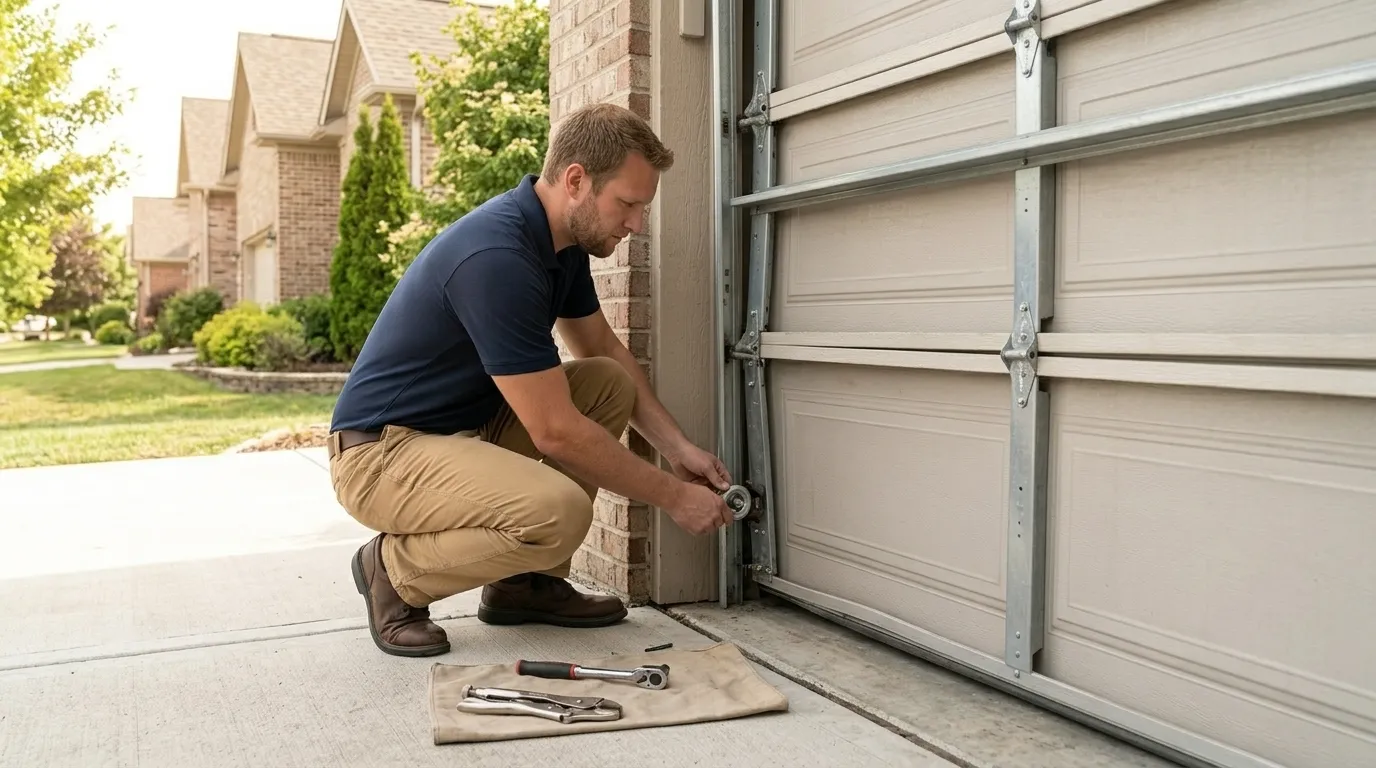 Garage door service in Newport News, VA
