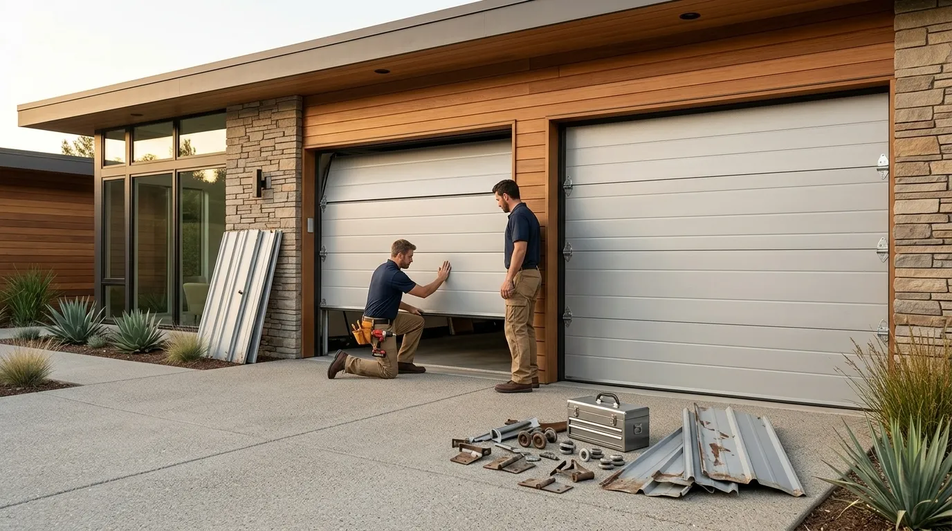 Garage door service in Newport News, VA