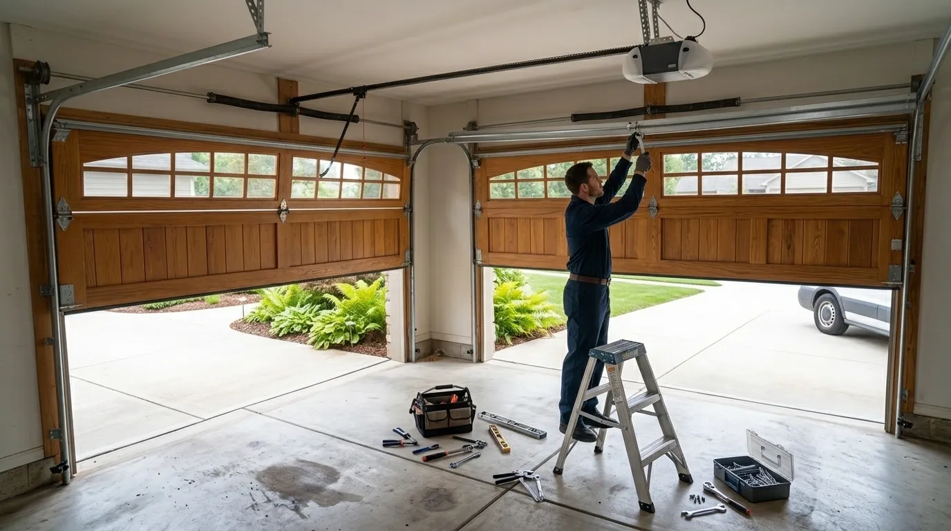 Garage door service in Newport News, VA