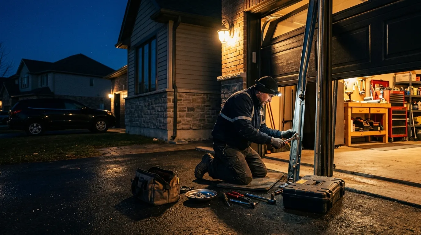 Garage door service in Newport News, VA