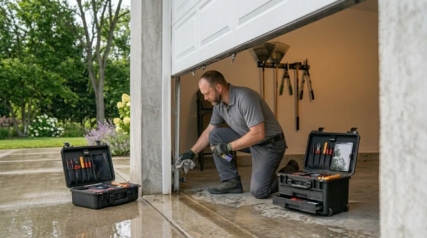 Garage door service in Newport News, VA