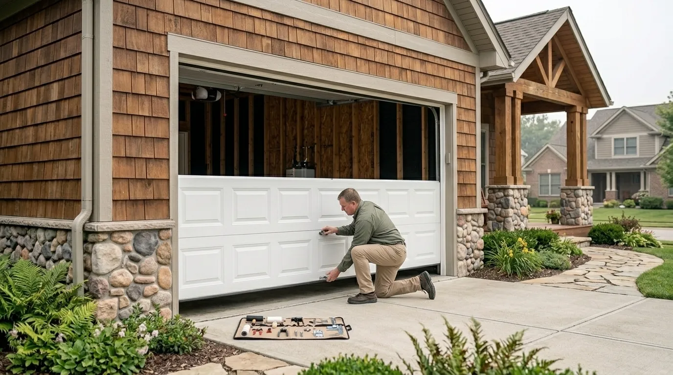 Garage door service in Newport News, VA