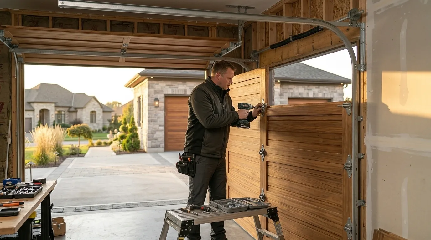 Garage door service in Newport News, VA