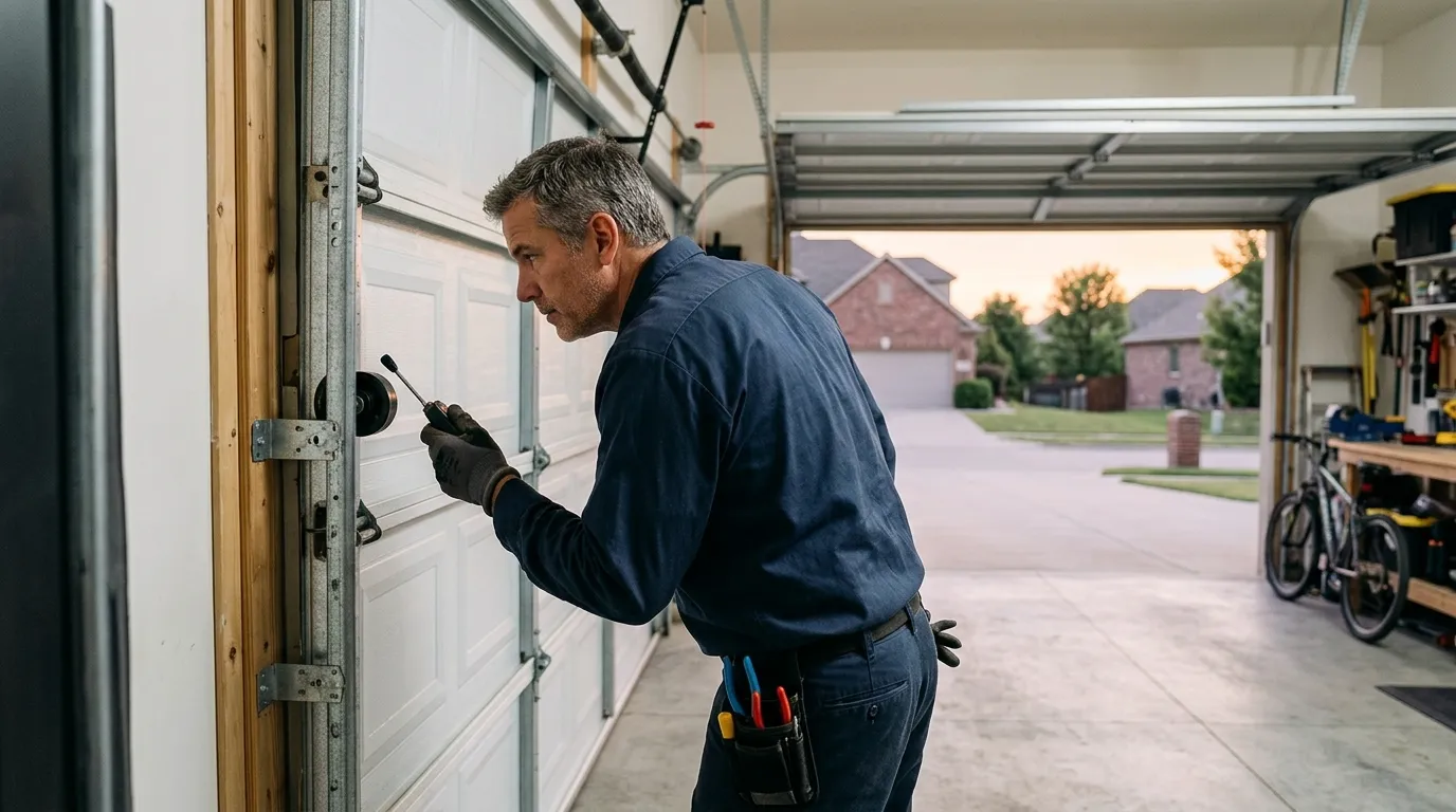 Same-day garage door service by Newport News Garage Door Pros in Newport News, VA